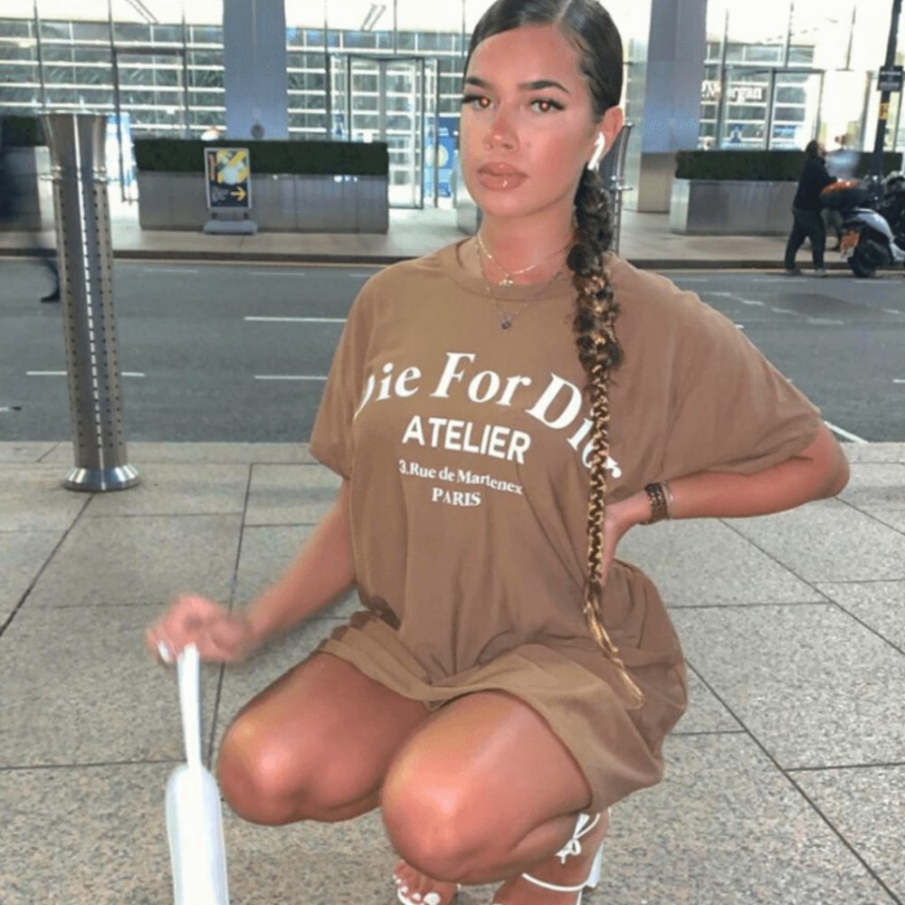Die For Dior Shirt Dress